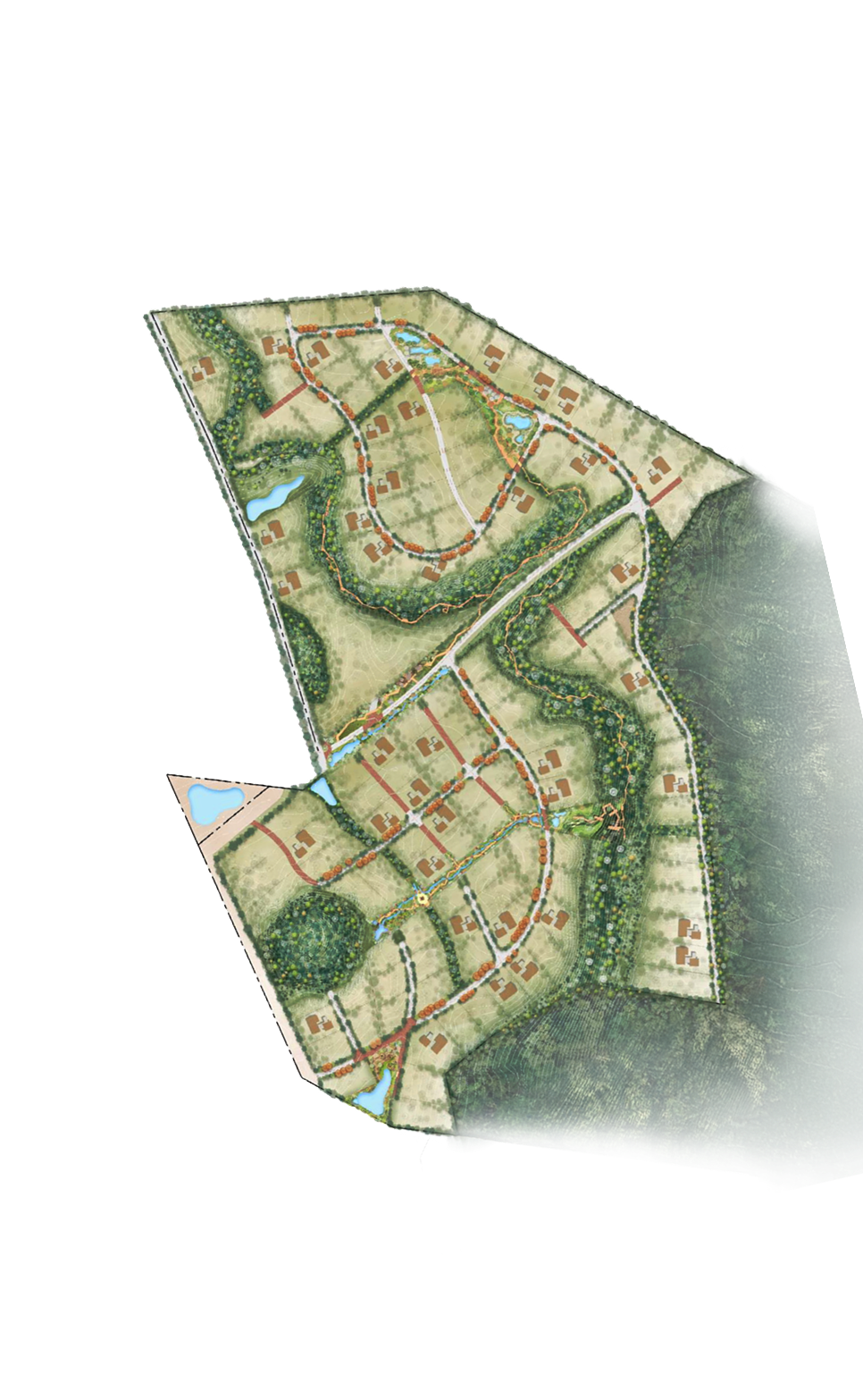 Sanctuary in the Woods master plan