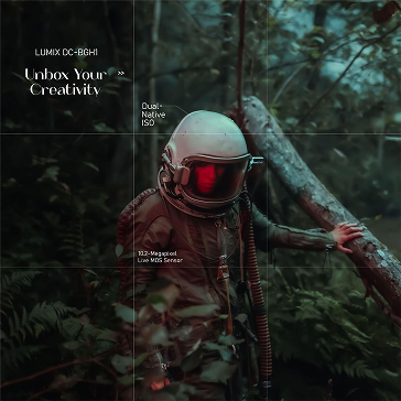 Lumix camera — Unbox Your Creativity campaign