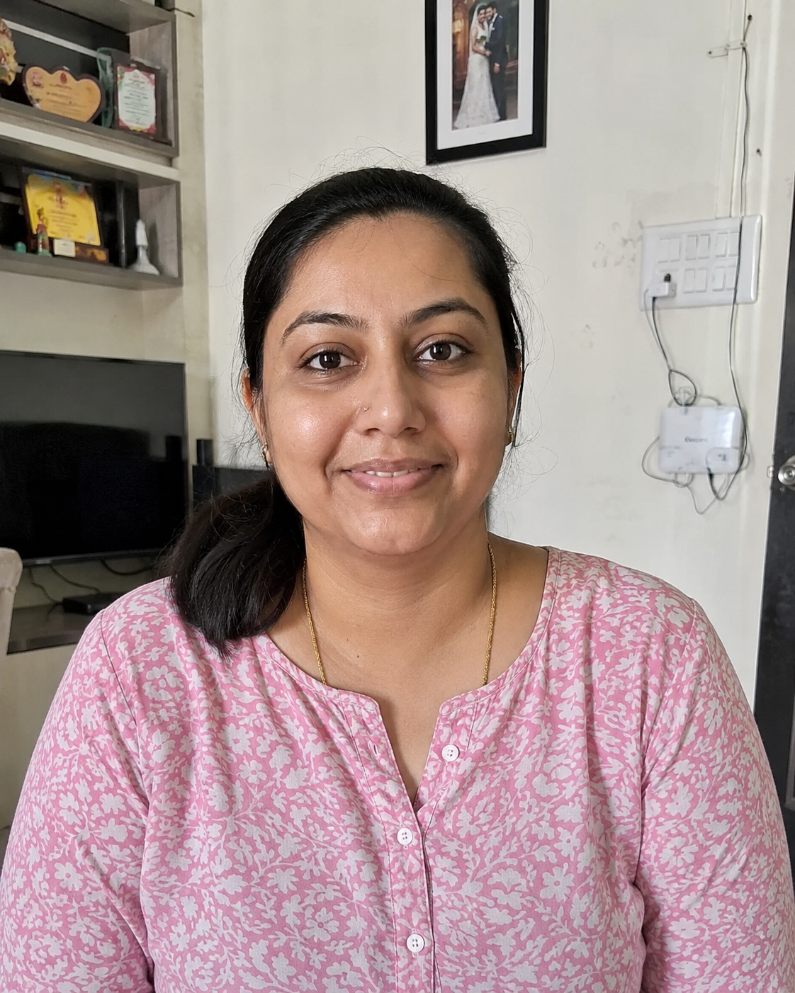 Representative profile illustration for Lakshmi N.